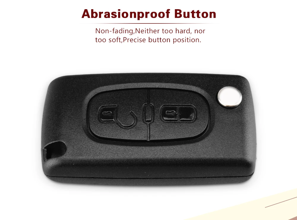 KEYYOU радиобрелока Флип складной ключи для peugeot 307 207 107 308 3008 407 407 607 Citroen C2 C3 C4 C5 C6 C8 433 МГц ID46 чип