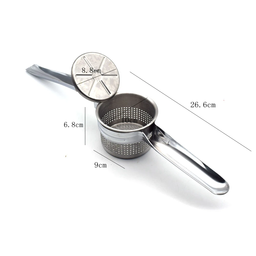 Картофельница Sweettreats из нержавеющей стали с 2 сменными дисками|stainless steel potato