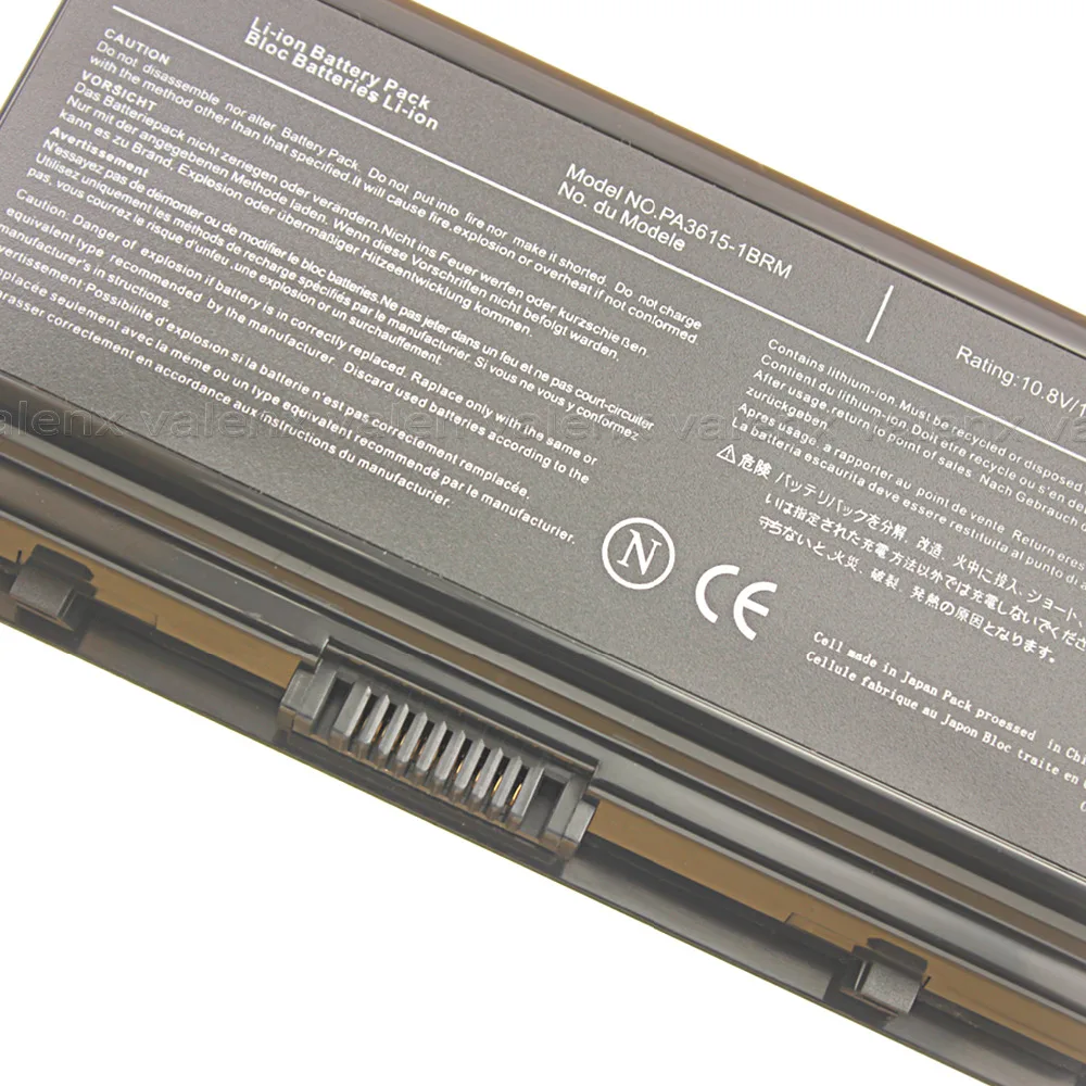 Аккумулятор для Toshiba Satellite Pro L40 159 L45 PABAS115 PA3615U 1BRM 1BRS|battery for toshiba|battery toshiba satellitetoshiba