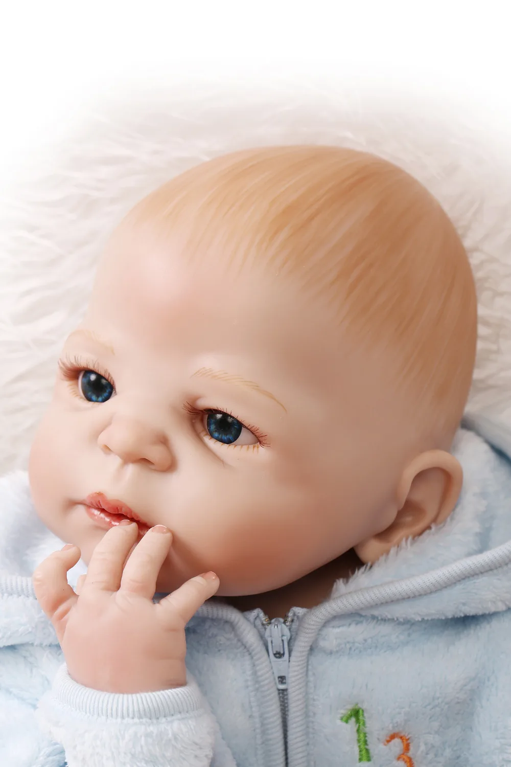55 см полный корпус силикона Reborn baby boy 2" реалистичные Bebe новорожденный мальчик милый подарок на день рождения водонепроницаемый тело Купание игрушка