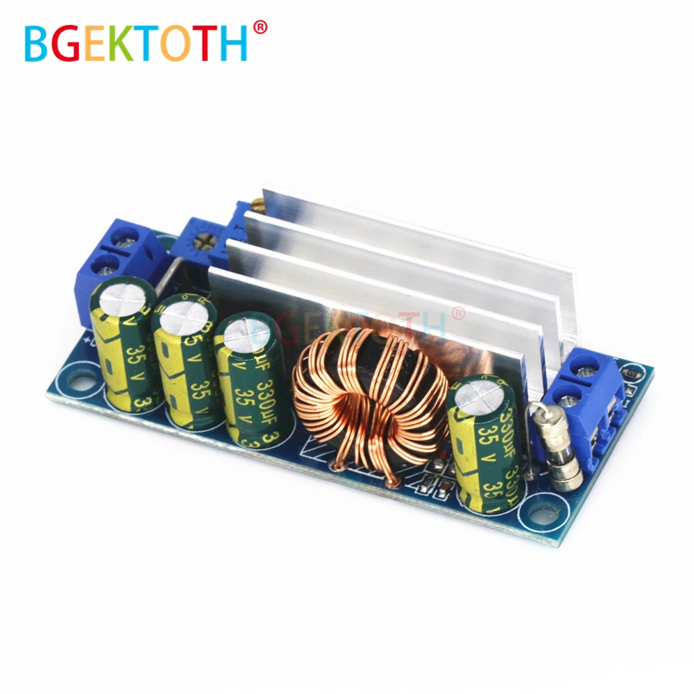 Power Supply Module DC-DC Converter Auto Step Up Down Constant Current Buck Boost Board 5-30V 3A Overcurrent Protection DC to |