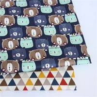 100 cotton twill fabric printing quilting textile cotton diy sewing quilted fat dormitory bed baby clothing fabric material