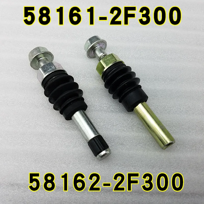 Передний дисковый тормозной суппорт для hyundai Kia 581612F300 581622F300 Направляющая штанга в сборе Пылезащитная крышка передний дисковый тормозной уплотнитель комплект