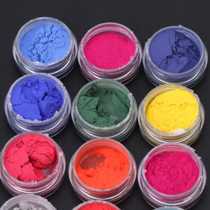 Термохромный пигмент активированный при 31 порошке для ногтей меняющий цвет