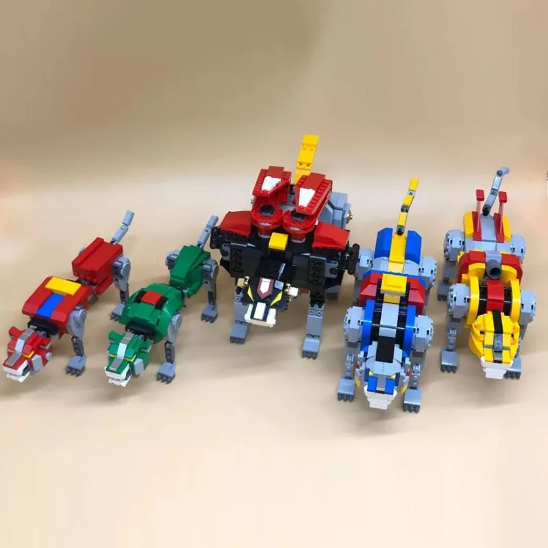 Идеи серии Voltron Defender of The Universe Модель Строительный Блок Совместимые части игрушек