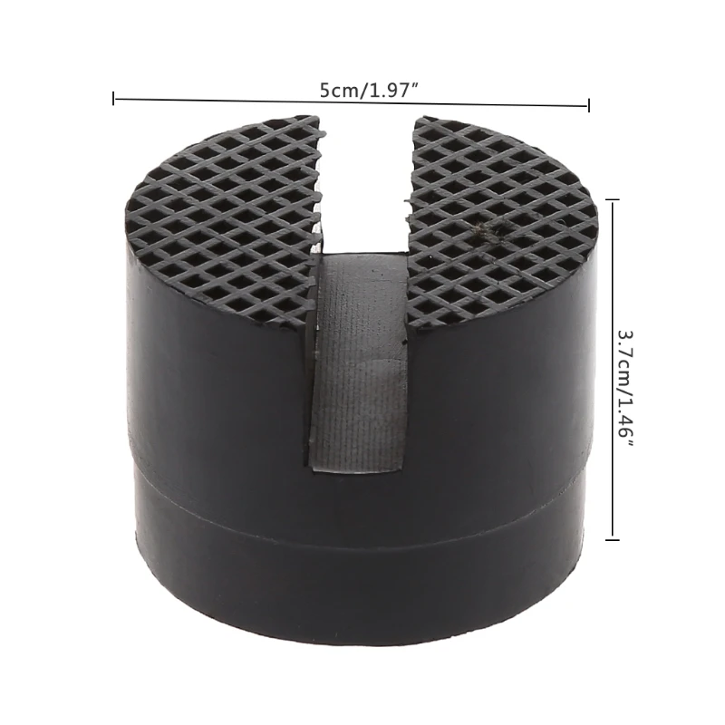 

Floor Slotted Car Rubber Jack Pad Frame Protector Adapter Jacking Disk Pad Tool