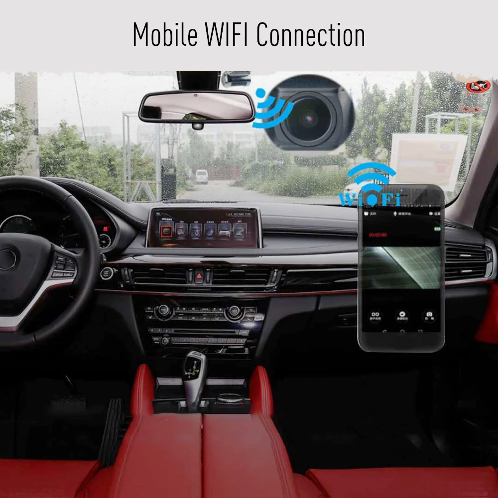 Мини Автомобильный видеорегистратор ADAS 1080P 5G HD 90 широкоугольный объектив gps g-сенсор dvr Авто Цифровой видеорегистратор dashcam