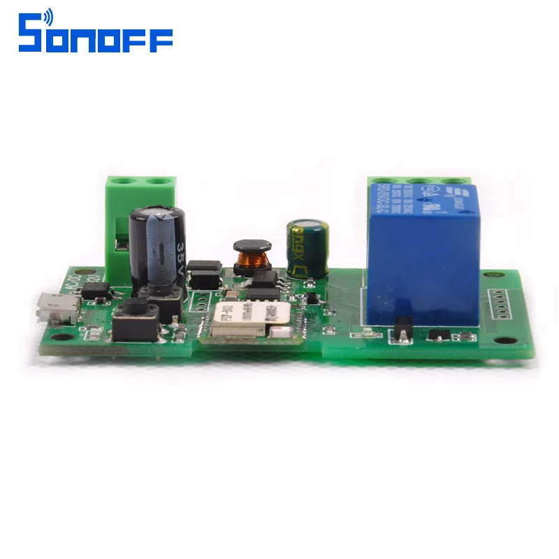 2 шт. dc 5 В sonoff wifi переключатель модуль самоблокирующийся беспроводной релейный