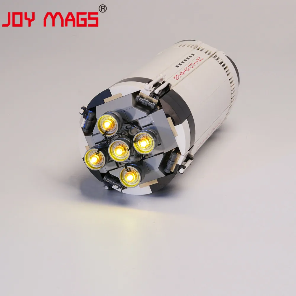Комплект светодиодсветильник JOY MAGS Only для 21309 Apollo Saturn V Launch совместим с 37003 80013