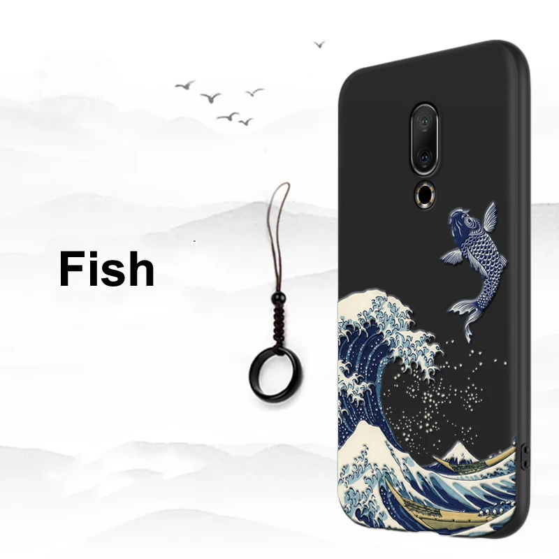 Для Meizu 16 16th Plus чехол 3D рельефная Матовая Мягкая задняя крышка чехол LICOERS Официальный чехол для Mei Zu Meizu16 16th чехол Fundas Shell