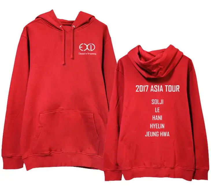 Флисовая Толстовка Exid тонкая толстовка с капюшоном для любителей kpop унисекс|me