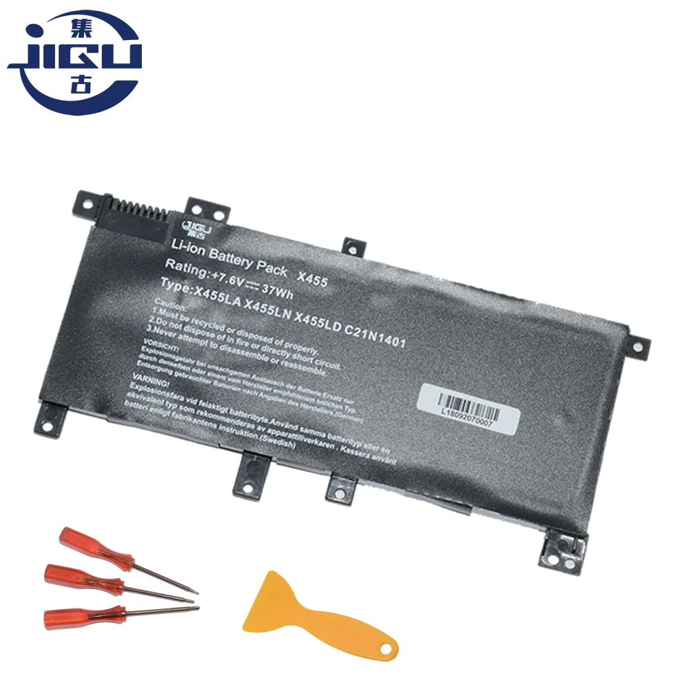 JIGU Новый аккумулятор для ноутбука C21IN401 C21INI401 C21N1401 C21PqCH Asus A455L K455LD NOTEBOOK X455 X455LA X455LD
