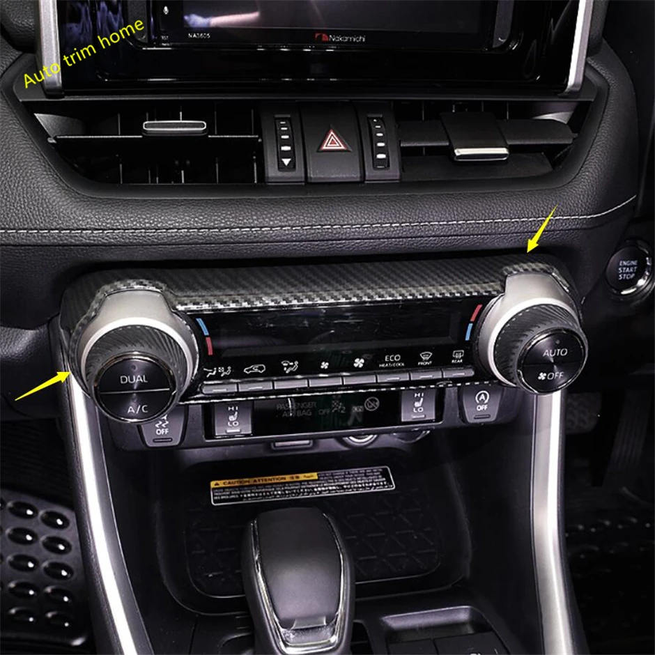 Интерьер комплект для ремонта средних AC кондиционер переключатель Накладка TOYOTA