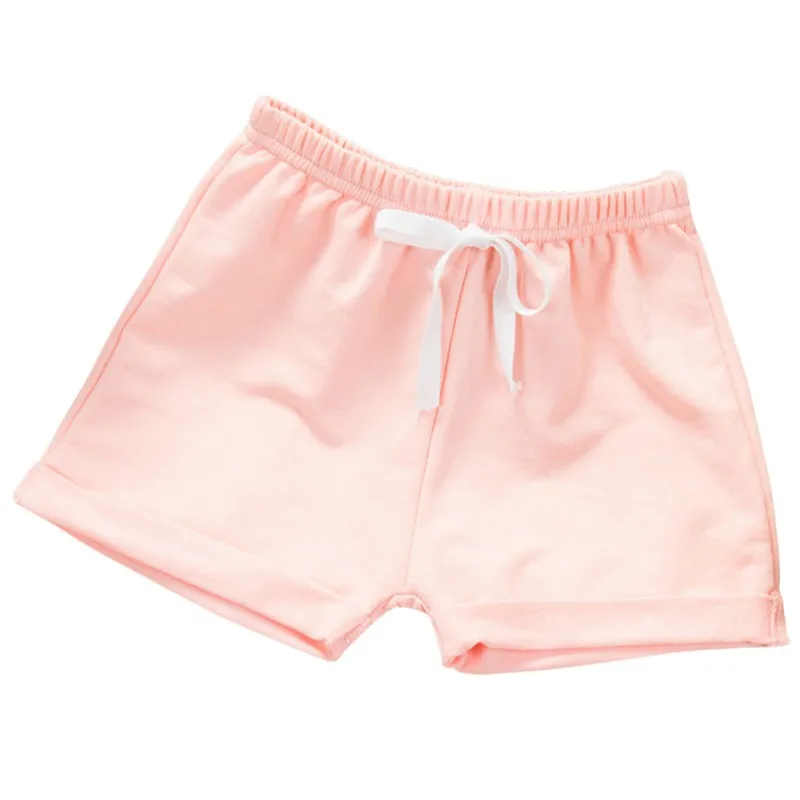P Summer Children Shorts Cotton Shorts For Boys Girls Brand Shorts Toddler Panties Kids Beach Short Sports Pants Baby Clothing - Цвет: P