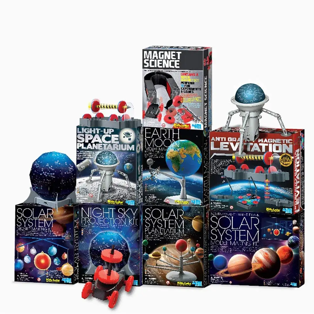 4 м Kidz Labs создать ночь небо пространство ручной сборки игрушки интерактивная игра