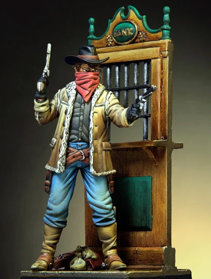 Набор для создания фигуры из смолы в ковбойском стиле 1/32|resin figure|1/32 scalefigure resin |