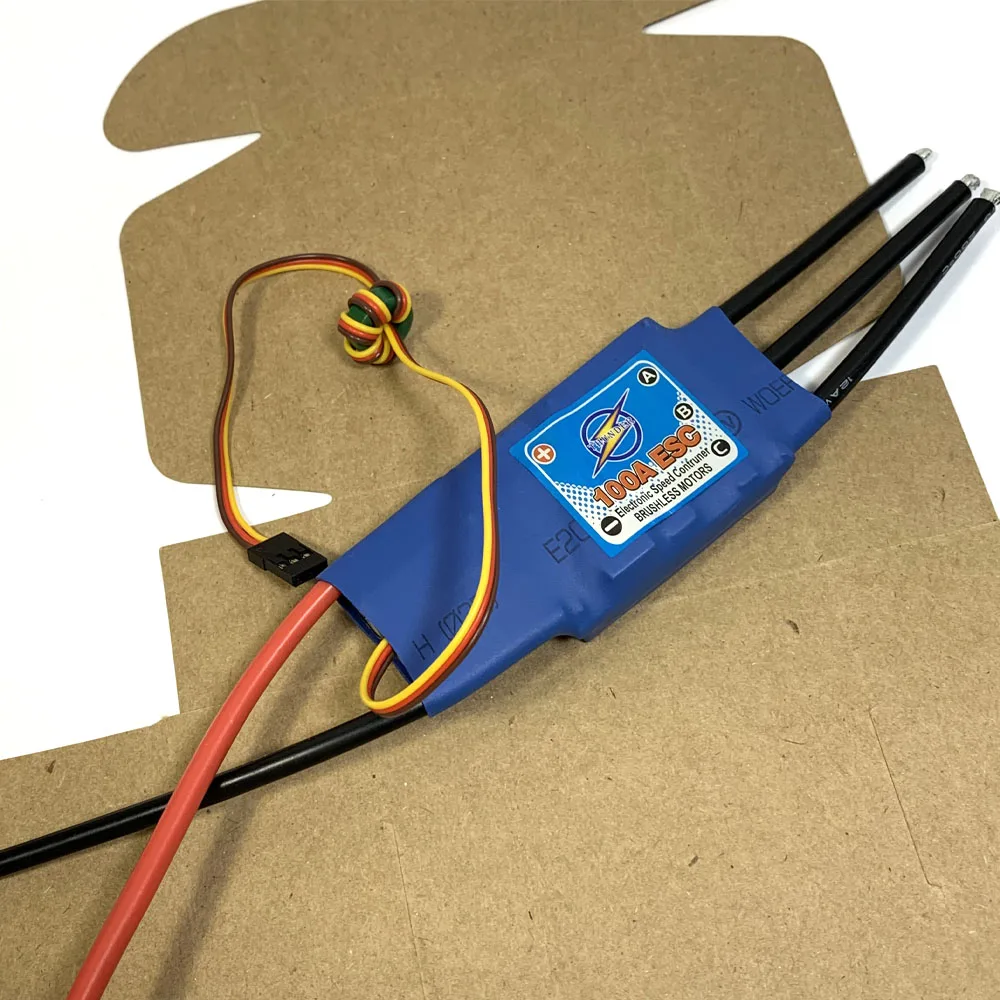 BJT 100A ESC 5A/5V BEC 2 6S lipo батарея бесщеточный мотор с внешним ротором для