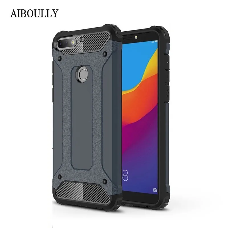 Coque For Huawei Honor 7a Pro AUM-L29 Case Protection Armor Cover On Honor7a Hard Hybrid PC 7 A 7apro Phone Bag | Мобильные телефоны