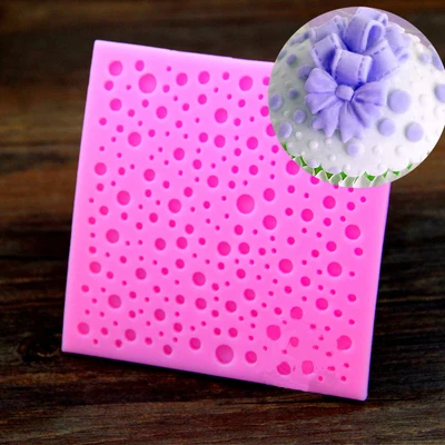 Сделай сам с цветочным принтом на шнуровке Квадратный Форма Fondant (сахарная) 3D