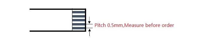 10 шт. FFC FPC Гибкий плоский кабель 8 PIN шаг 0 5 мм одинаковые стороны длина 50 60 70 80 100 120
