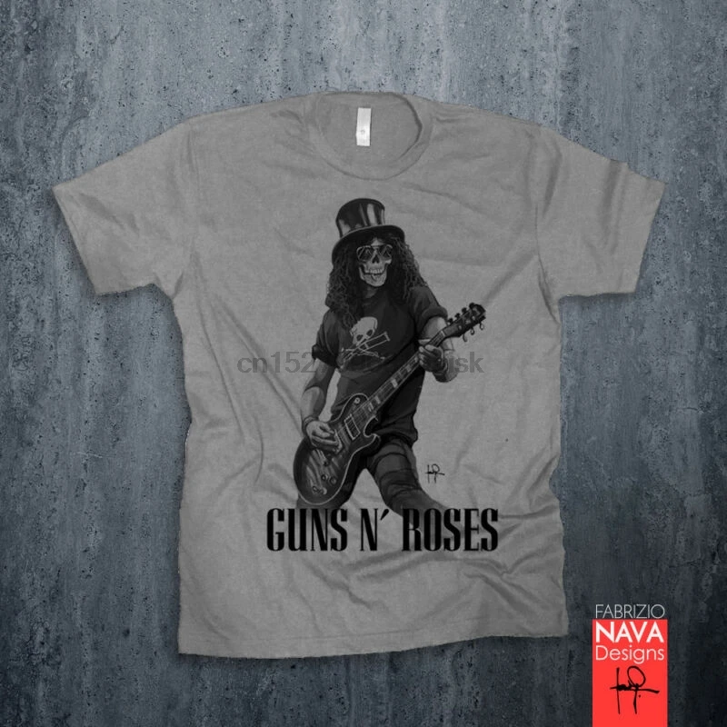 Slash guns N' Roses Мужская графическая Футболка АППЕТИТ для уничтожения
