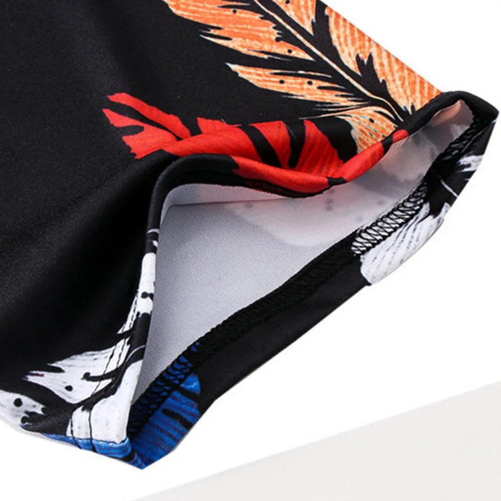 

Men's Pure Color Letter Printed Pattern Casual Fashion Lapel Short Sleeve Shirt Casual Male Tracksuit Clothing 7.12