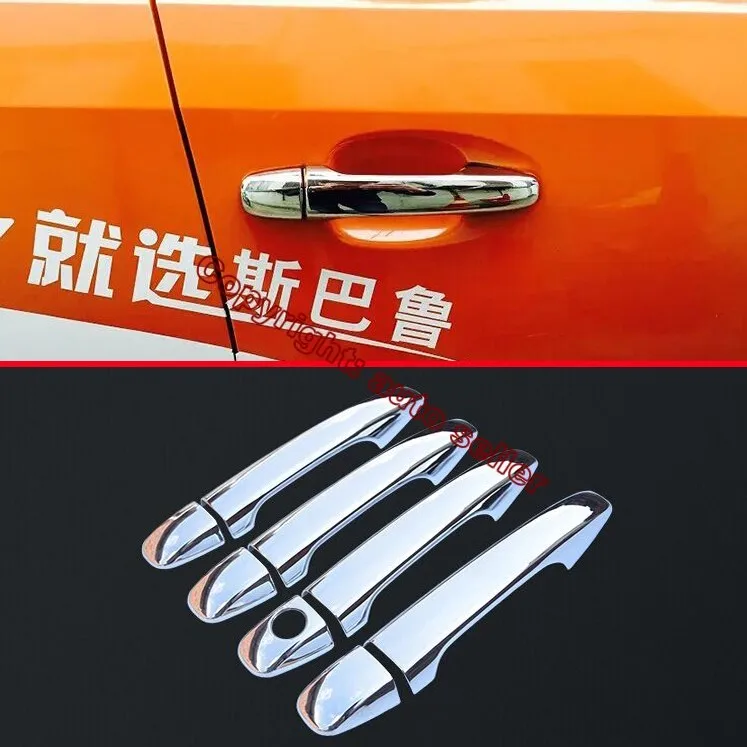 

ABS Chrome Door Handle Cover Trim For Subaru XV 2011-2015