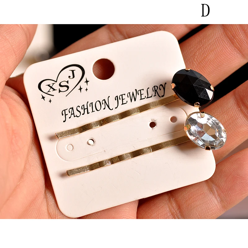 2019 new fashion woman accessories wholesale girls purple black yellow gorgeous beautiful strip hairpin gift agents shipping | Украшения и