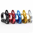 Зажим для сиденья велосипеда MTB BMX QR 28,630,231,834,9 мм Алюминиевый быстросъемный механизм для горной дороги