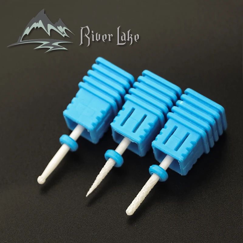 

Ladymisty 2.35mm Ceramic Cuticle Clean Burr Nail Drill Bit Rotary Milling Cutter Manicure Pedicure Tools Nail Drill Accessories