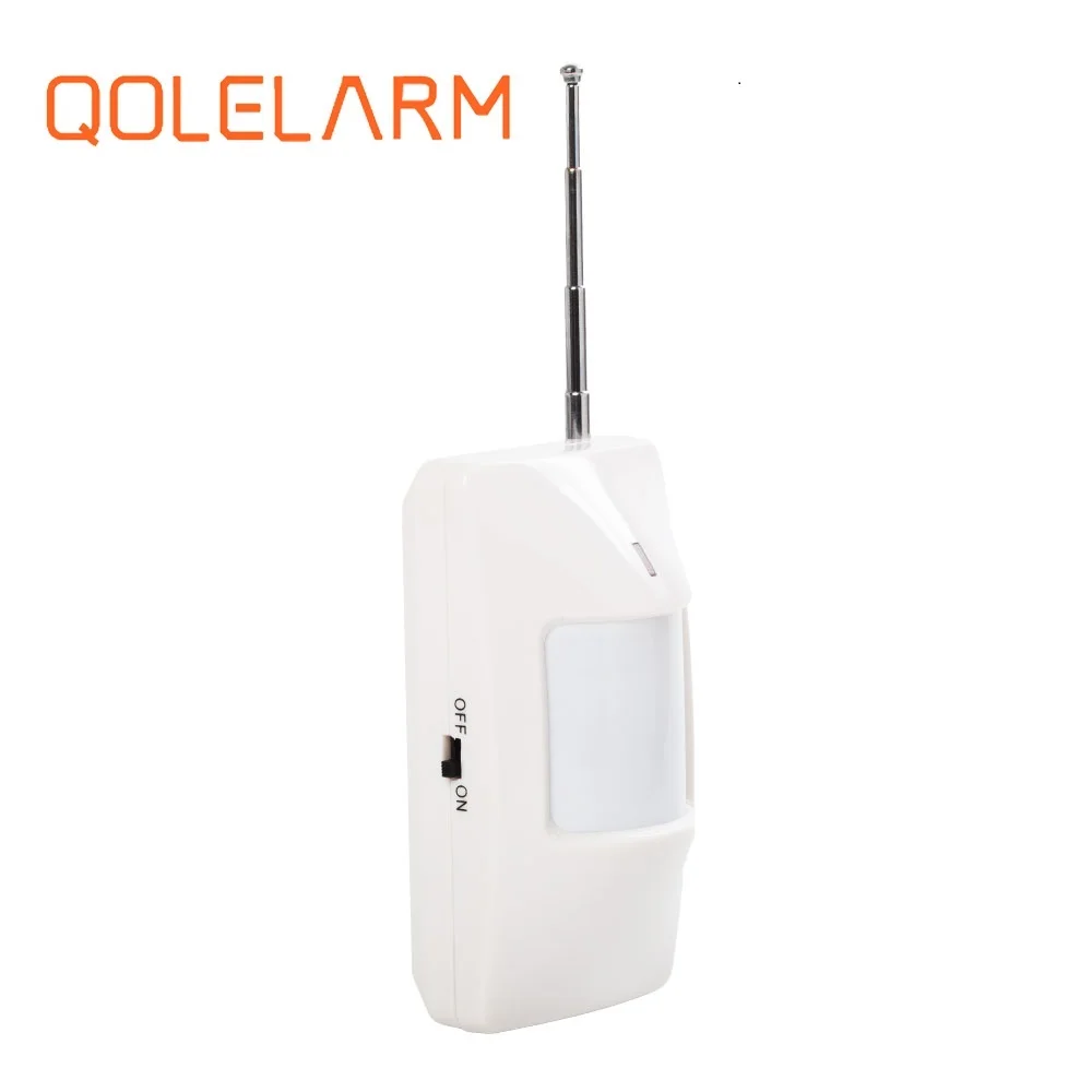 Qolelarm 4 шт./10 шт. каждый лот 433 МГц 1527 беспроводной PIR детектор движения сенсор