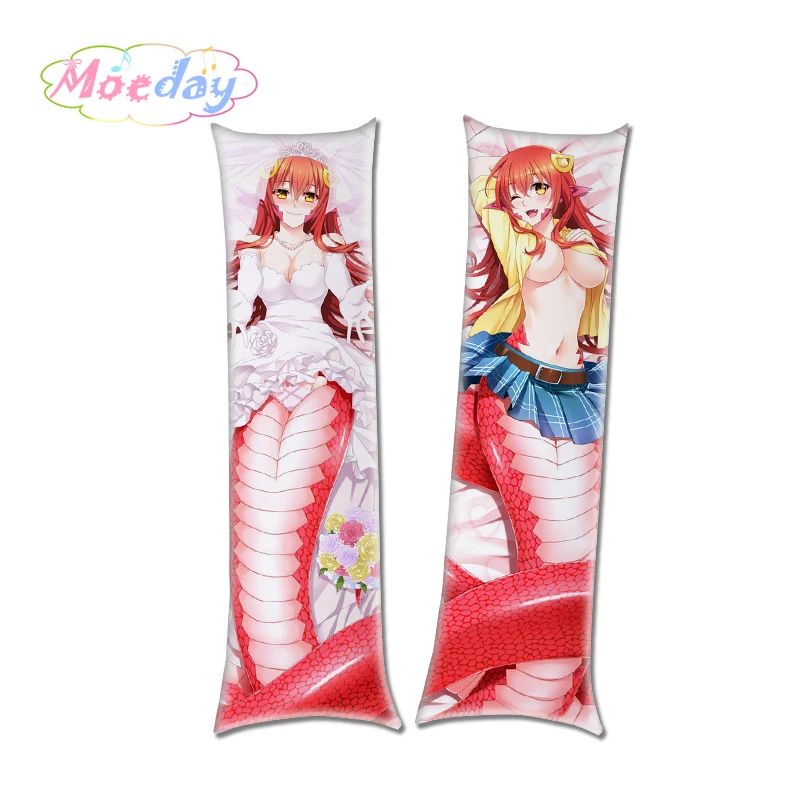 Наволочки с изображением монстра мусумме не Iru NichijouAnime Miia & Papi Centorea Suu