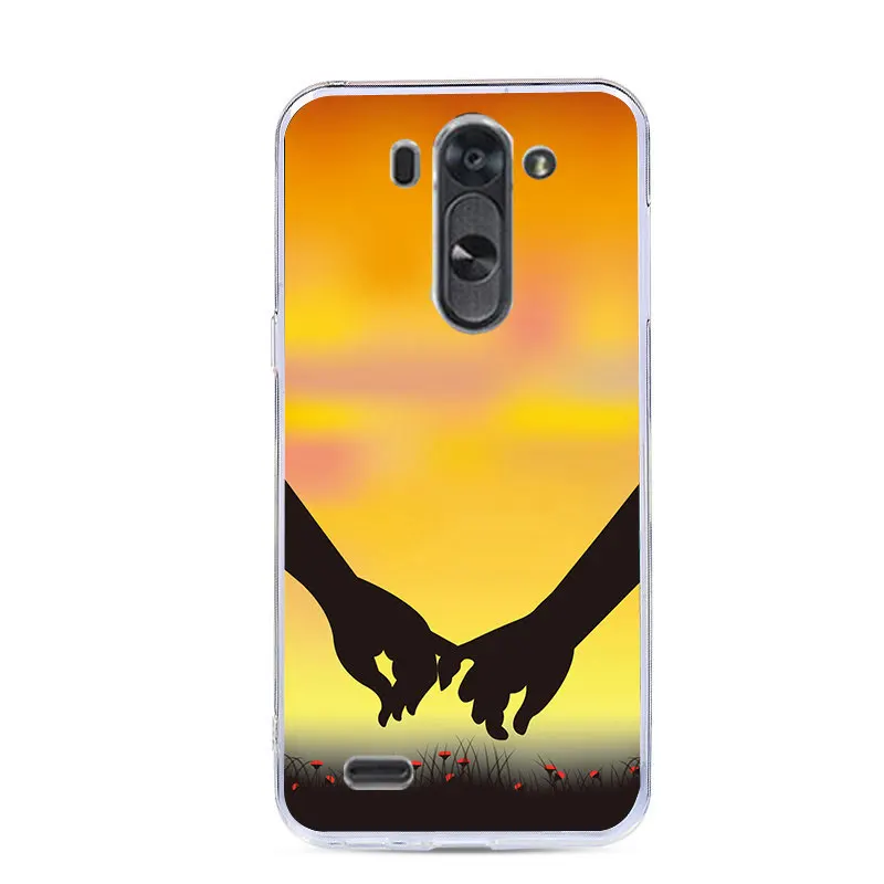 Lamo чехол цветной чехол для телефона с принтом для LG Optimus G3S S G3 Mini G3 Beat D728 5 ''D725 D722 D724 TPU чехол-накладка с мультяшным рисунком