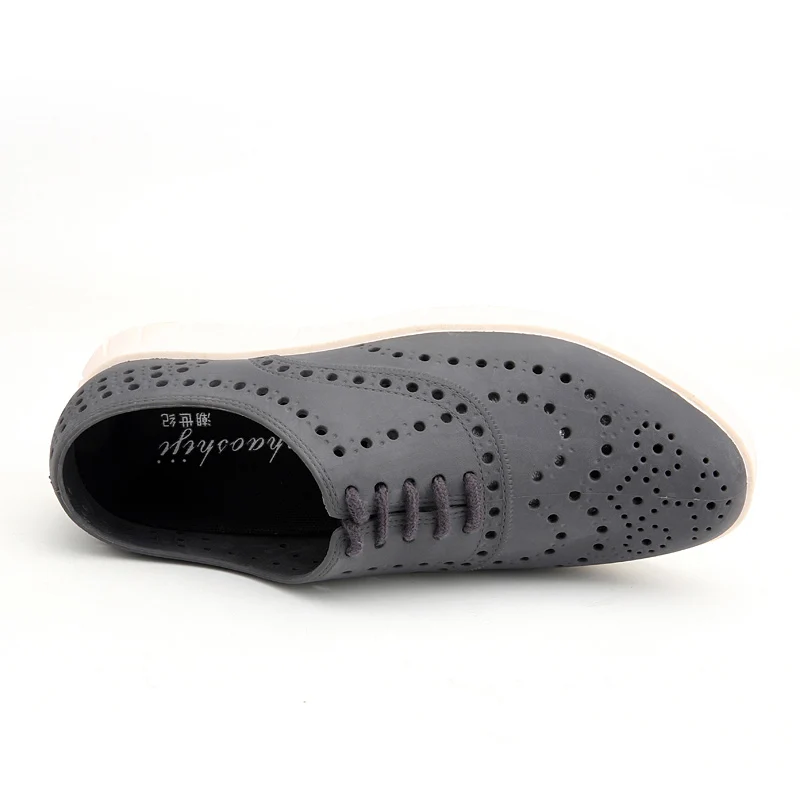 Повседневное родной летние мужские сандалии полые открытый желе сад дышащий