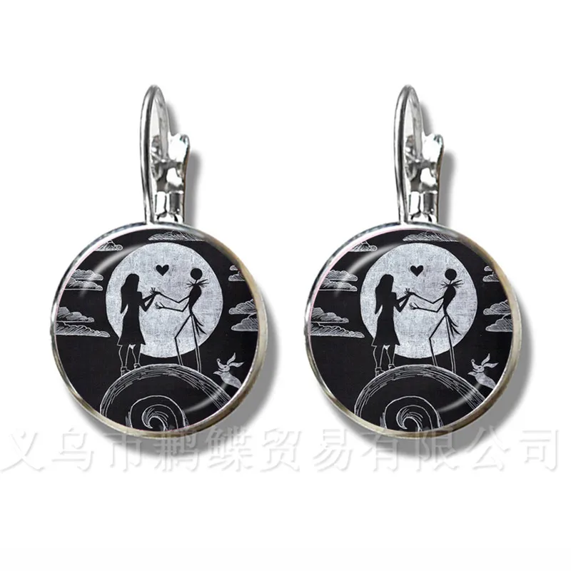 Женские серьги-гвоздики Кошмар перед Рождеством | Украшения и аксессуары