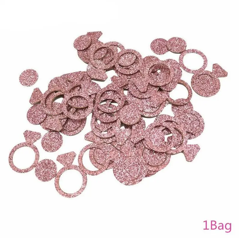 Rosegold Chicinlife, 1 комплект, девичник с воздушным шаром для невесты, вечерние свадебные аксессуары для помолвки, аксессуары для церемоний, украшения - Цвет: Rosegold