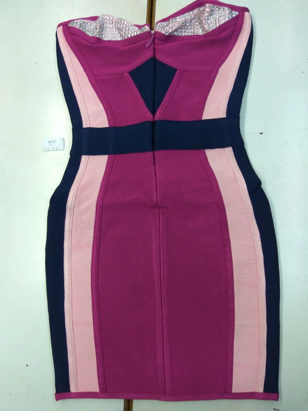 2017 Новая мода фиолетовый с плеча без бретелек партия платья повязки Sexy Women Vestidos