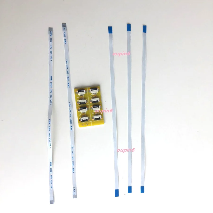 5 x 8Pin до ZIF 0 мм адаптер-коннектор + плоский кабель FPC FFC удлинить 200 | Компьютеры и