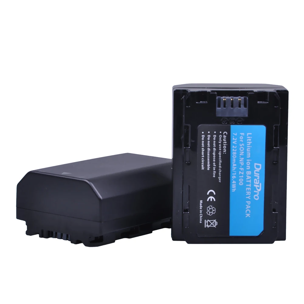 2X 2280 мАч NP FZ100 батарея + USB зарядное устройство для Sony BC QZ1 Alpha 9 A7RIII ILCE 7RM3 A9 A9R 9s