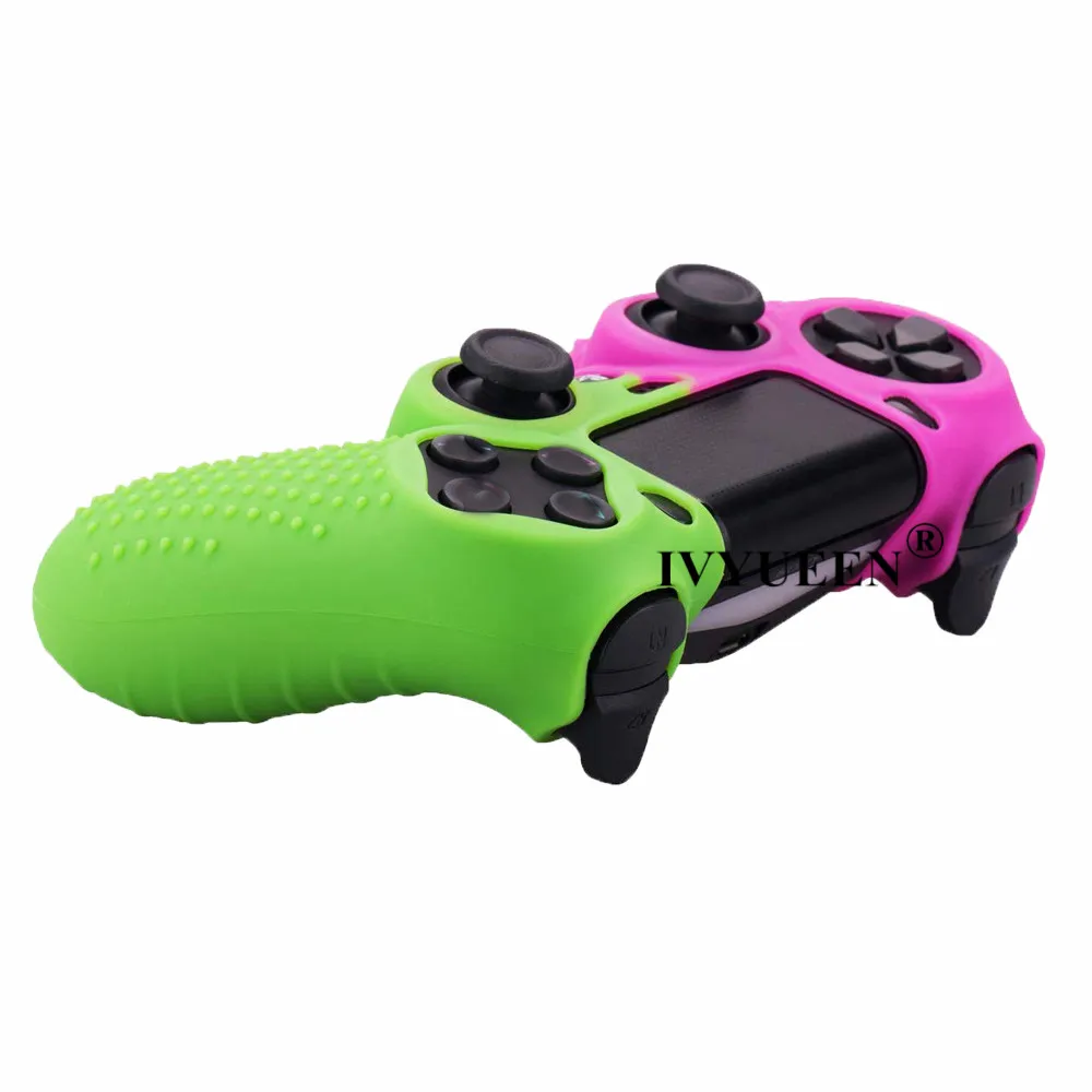 Силиконовый чехол IVYUEEN для PlayStation 4 Dualshock PS4 Pro тонкий с джойстиками