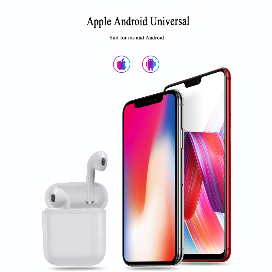 I11 Tws bluetooth-гарнитура i10 i12 спортивная игра с зарядным чехлом для apple samsung Xiaomi huawei Mobile