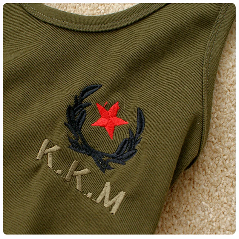 2017 Летний Новый женский жилет для влюбленных тонкий армейский зеленый