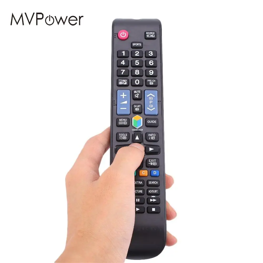 Черный пульт дистанционного управления MVpower для телефона модель BN5901198Q замена ABS RC