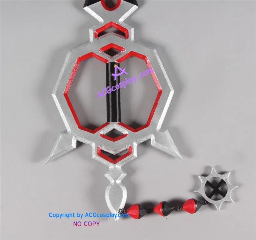 Лезвие для ключей Kingdom Hearts Wood Bond of Flame реквизит косплея из ПВХ ACG|wooden keyblades|kingdom hearts