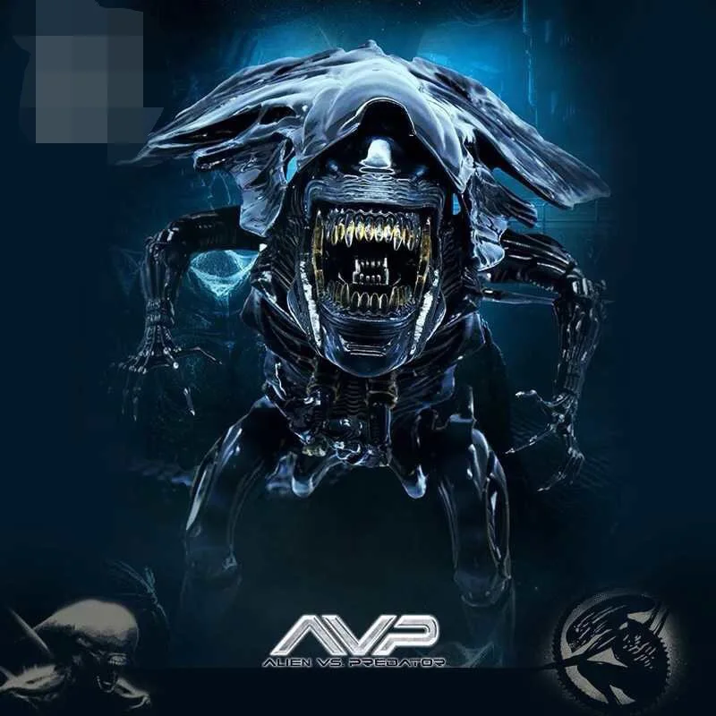 18 см ALIEN HYBRID METAL figuation #047 QUEEN ПВХ фигурка кукла Коллекционная модель игрушки |