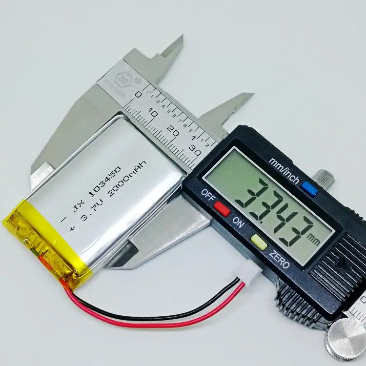 Раннее образование машина для рассказов Xiao Bu Ding 103450 аккумуляторный общий 3,7V полимер 2000mAh большой емкости включен.