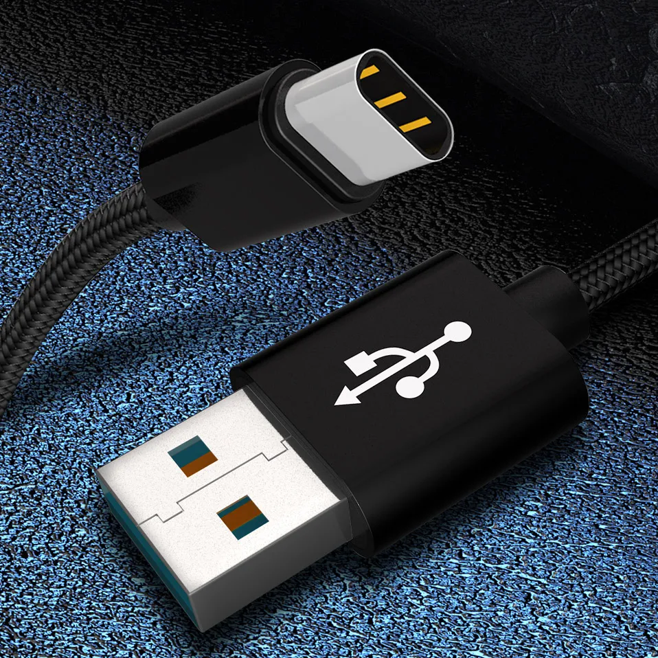 2A Тип usb C кабель для Xiaomi Redmi Note 7 mi9 USB samsung S9 плюс провод быстрого заряда USB-C