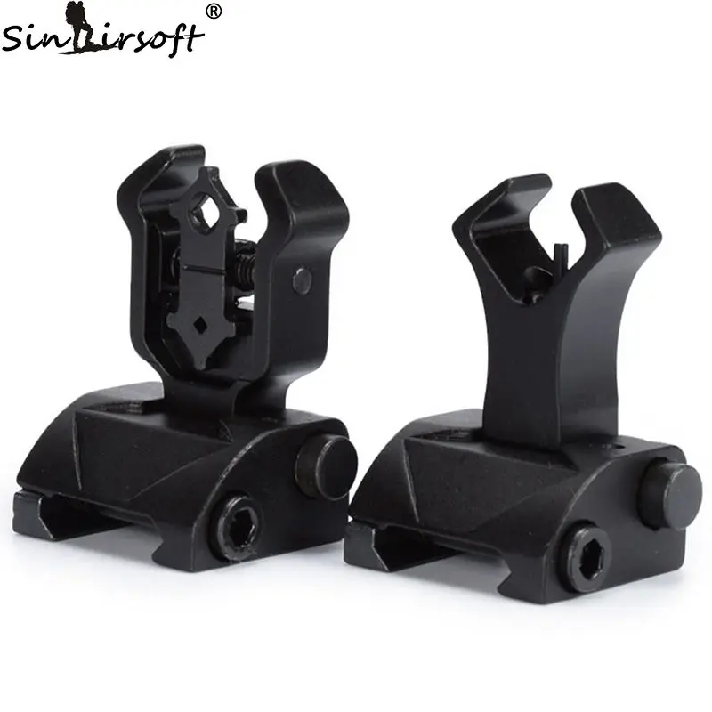 Lron Sight Flip-Up Rear Front складные железные прицелы для Diamondhead DIAMOND Drop-In Free-float Handguards Picatinny
