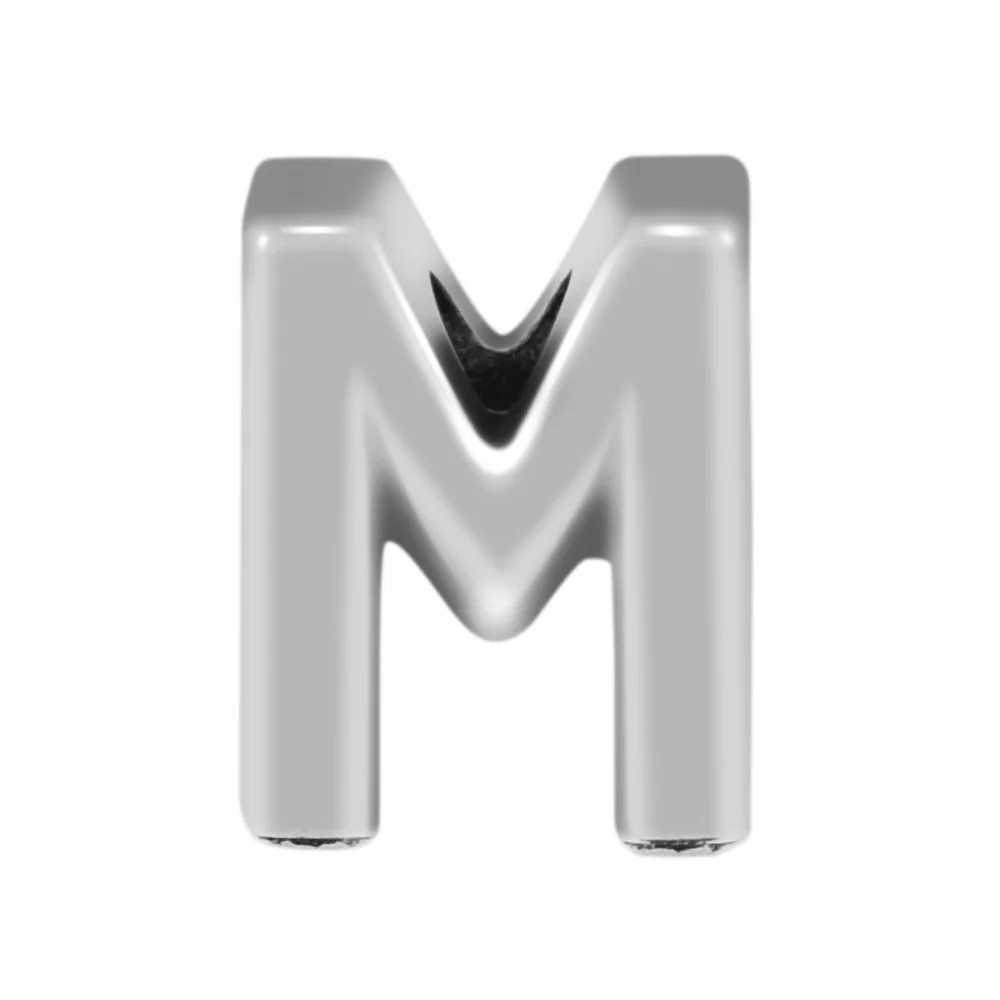 Подходит для Пандора Подвески Браслеты винтажные M бусины 100% 925 пробы серебряные