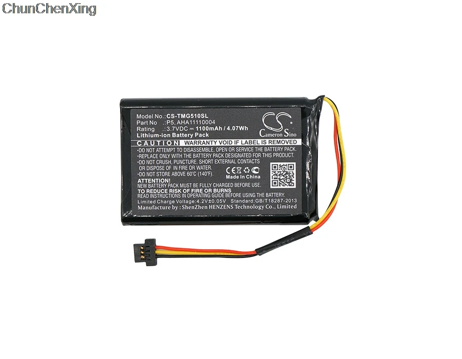 Аккумулятор Cameron Sino 1100 мАч AHA11110004 P5 P6 для TomTom 4FA50 Go 510 520 WIFI|Цифровые аккумуляторы| |